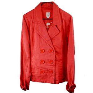 Roxy Estilo pink cotton jacket like new